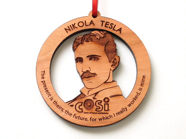 ORNAMENT NIKOLA TESLA
