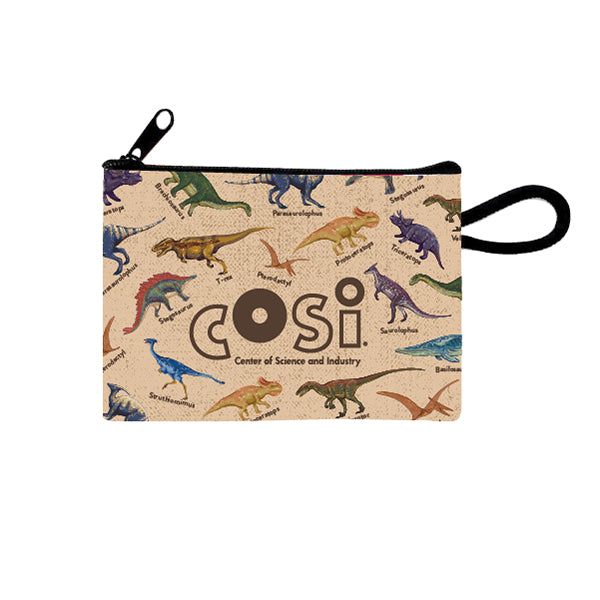 ZIPPER COSI DINOSAUR POUCH