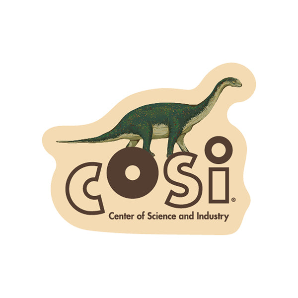 MAGNET WOOD BRONTOSAURUS COSI
