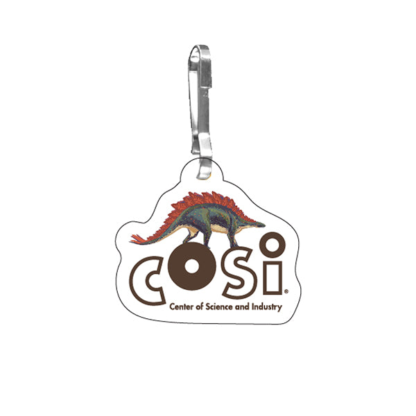 ZIPPER PULL COSI STEGASAURUS