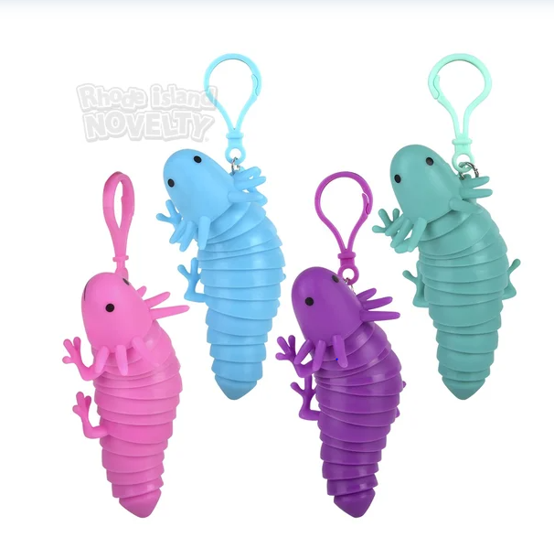 BACKPACK CLIP AXOLOTL ASST