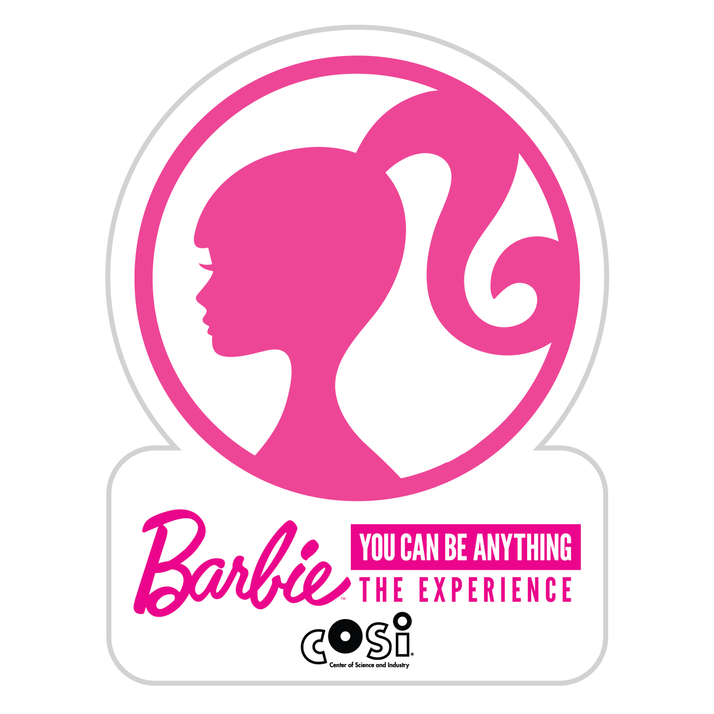 Barbie Experience Vinyl Sticker