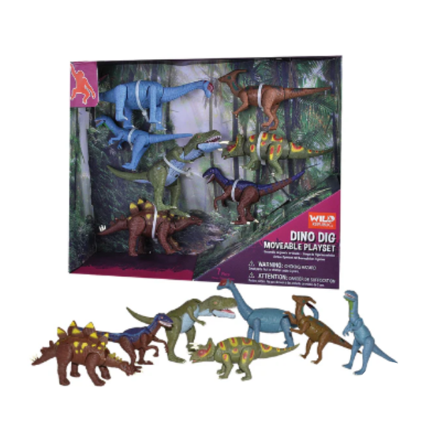 MOVEABLE DINO DIG PLAYSET