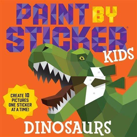 PAINT BY STICKER KIDS: DINOSAUR